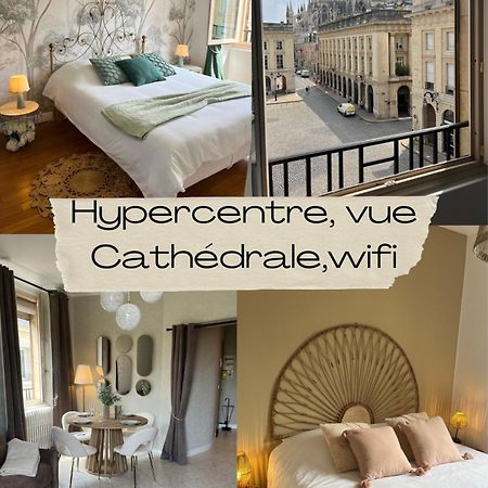 Royal Home, Hypercentre Reims Avec Vue Cathedrale Экстерьер фото